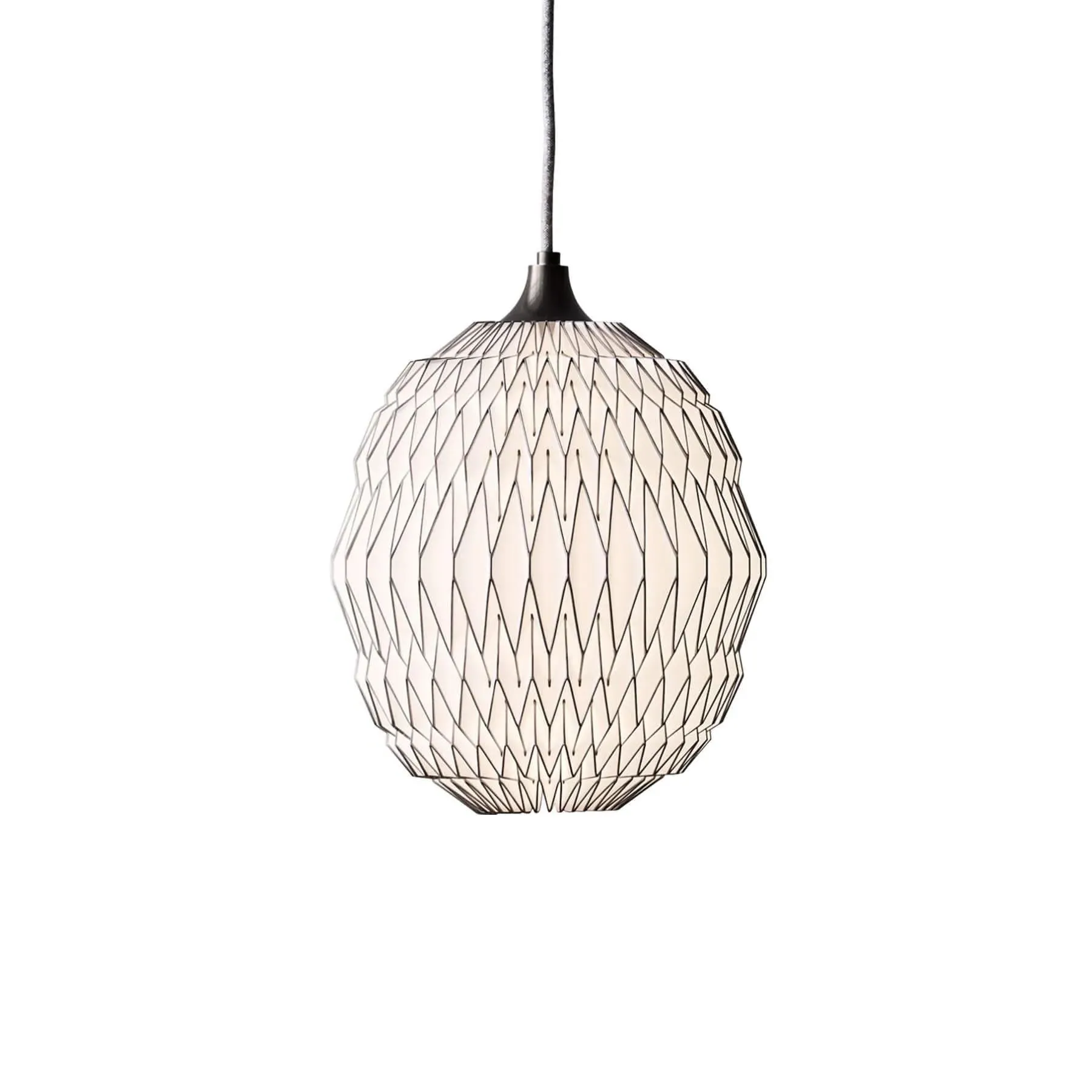 Caleo 1 Pendant Light - White, Paper image