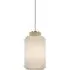 Cylinder Small Pendant Light 182 - White, Light Oak