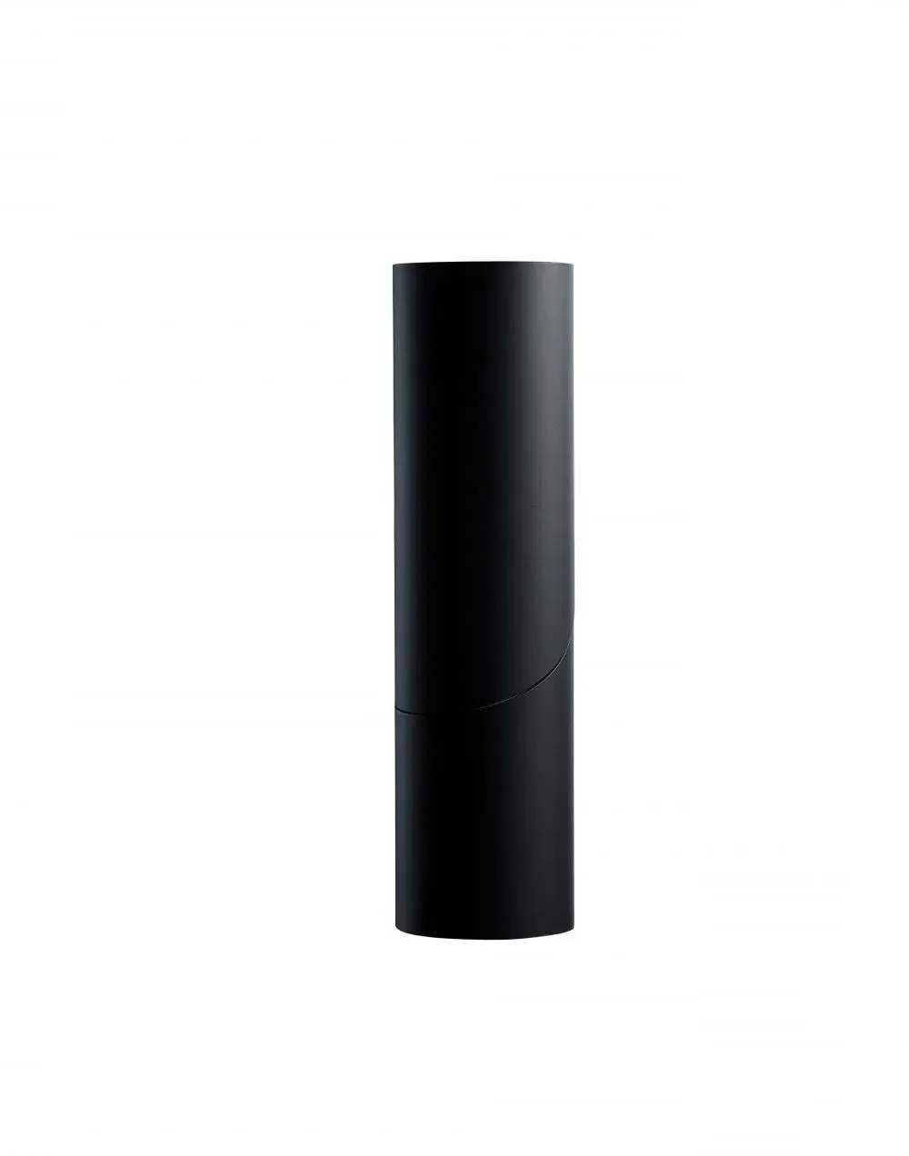 Cylinder Table Lamp with Split Design - Black