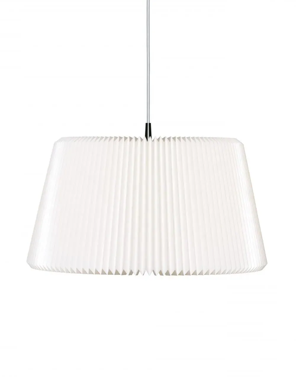 Extra Large Pendant Light Pleated - White, Paper