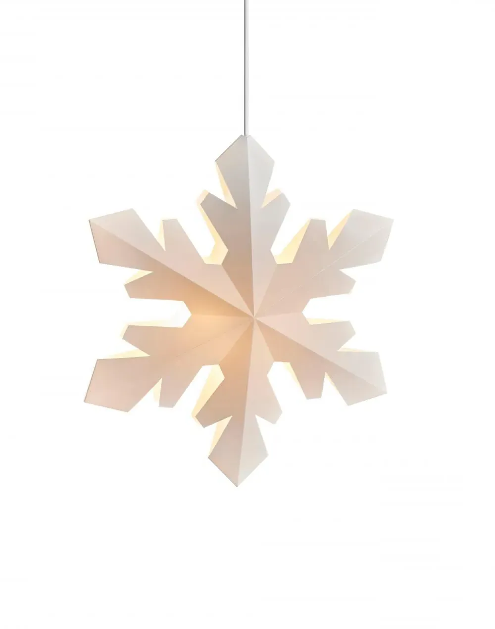 Extra Large Snowflake Pendant Light - 75cm