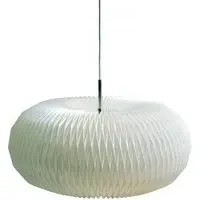 Large Donut Pendant Light - Steel, Plastic