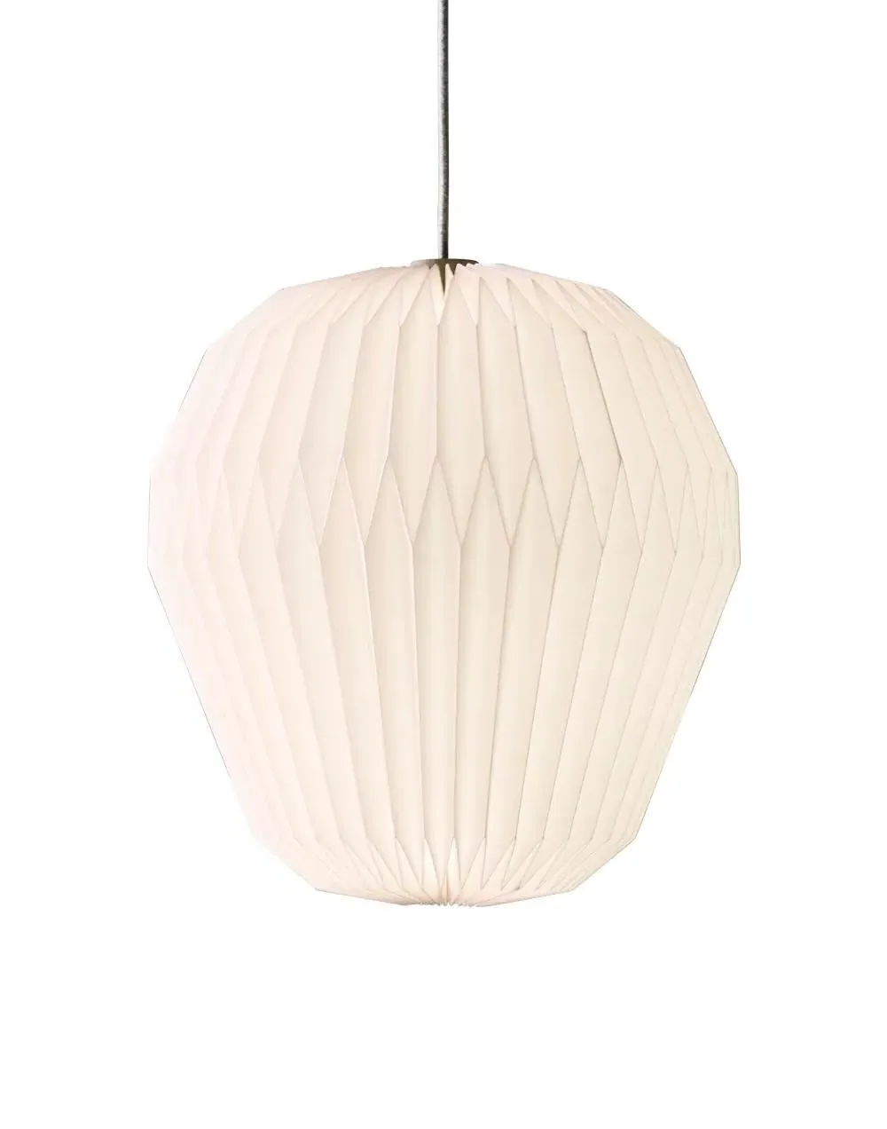 Large Pendant Chandelier with 3 Shades - Paper