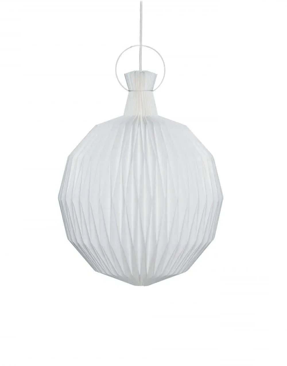 Large Pendant Light - White, Plastic