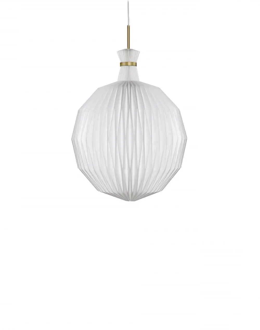 Medium Pendant Light - Brass, Plastic