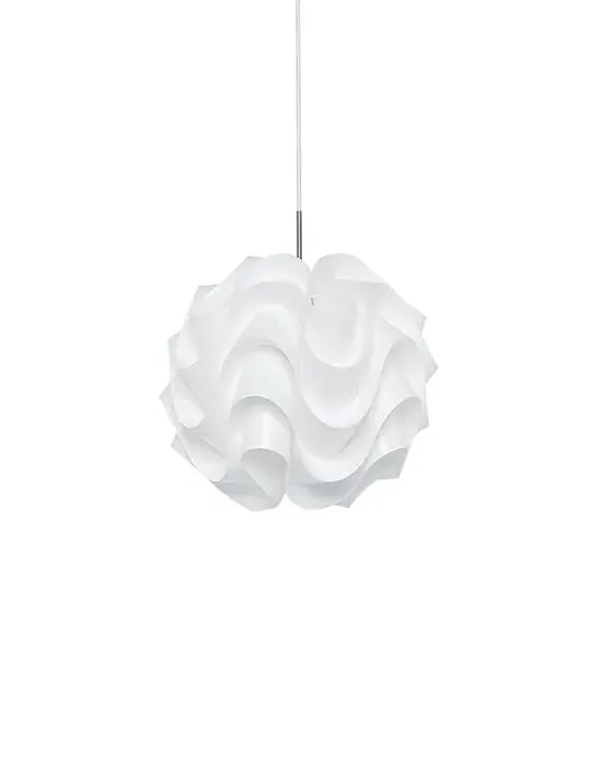 Medium Round Pendant Light - Plastic