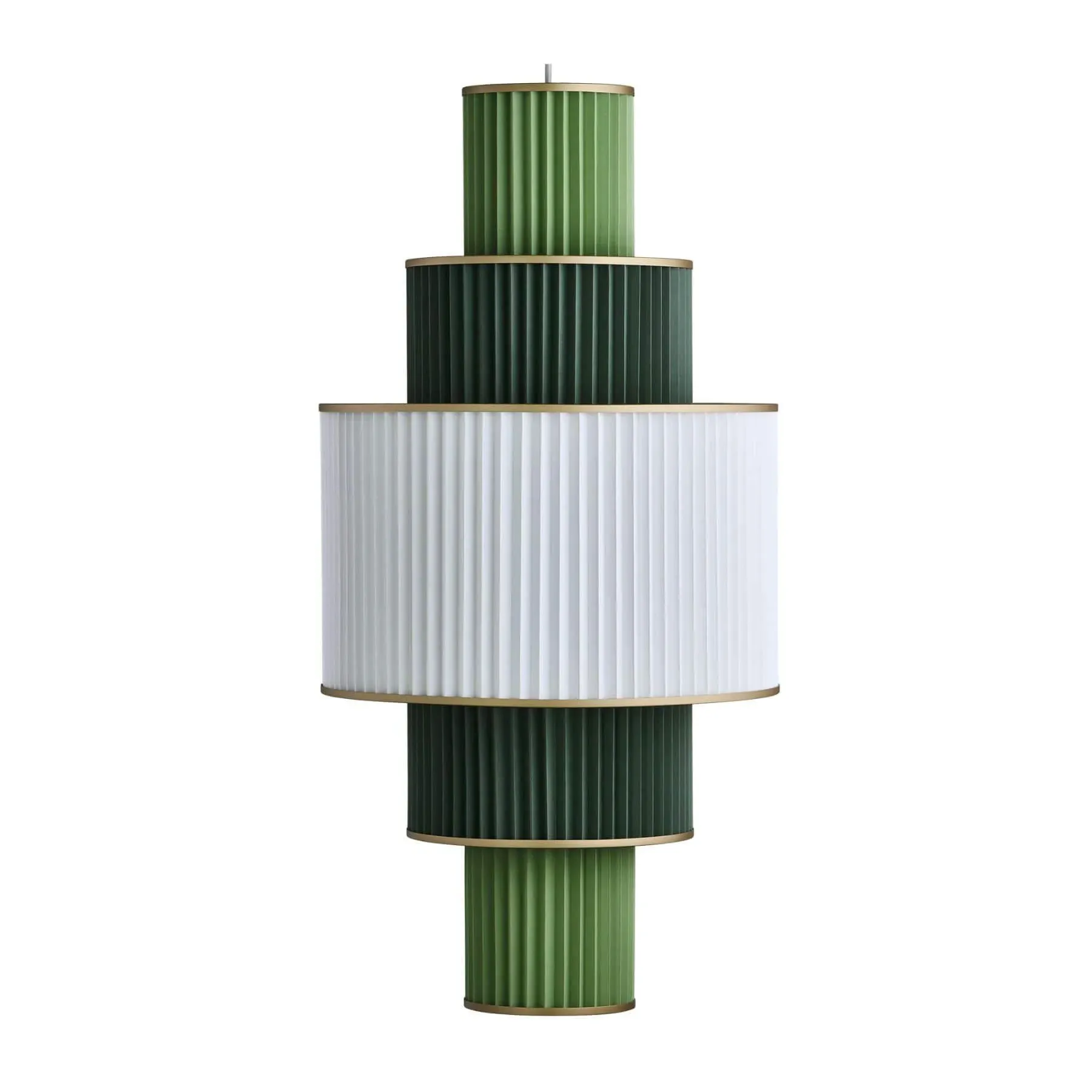 Plivello 113 Pendant Light - Green, Paper image