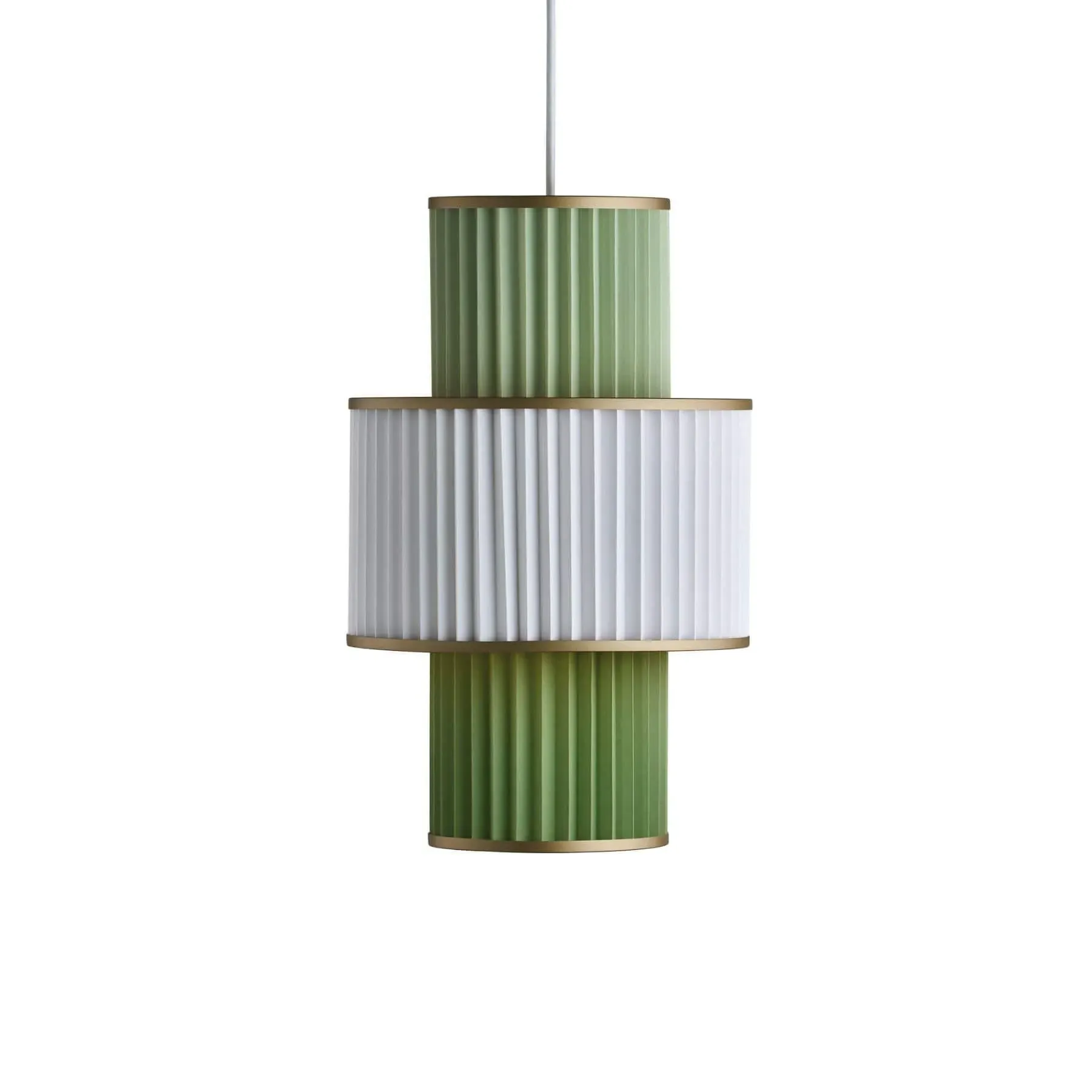 Plivello Pendant Light - Green, Paper image
