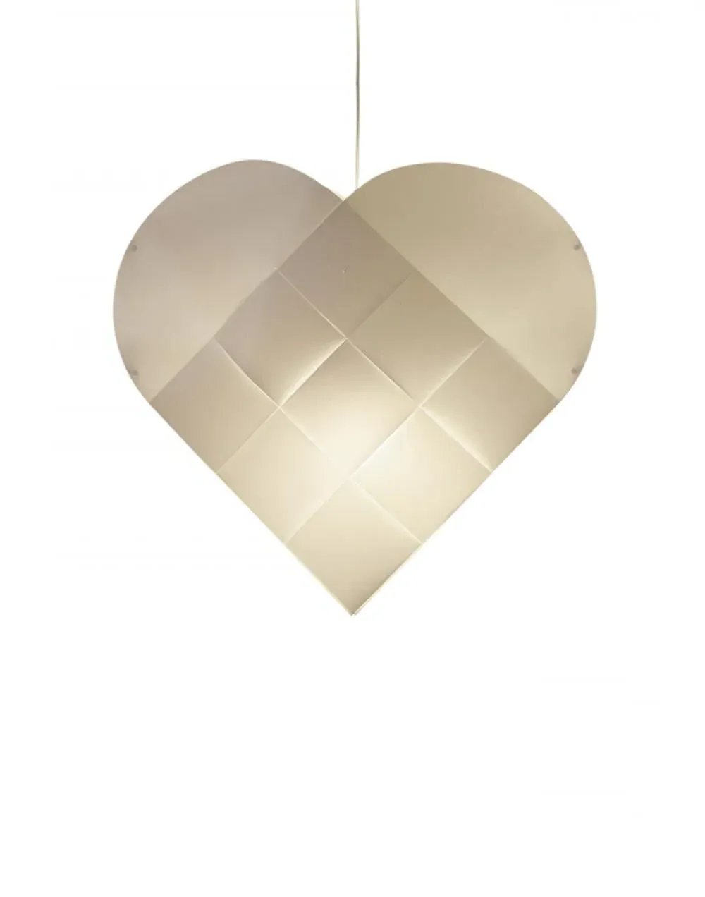 Small Heart Pendant Light - Plastic