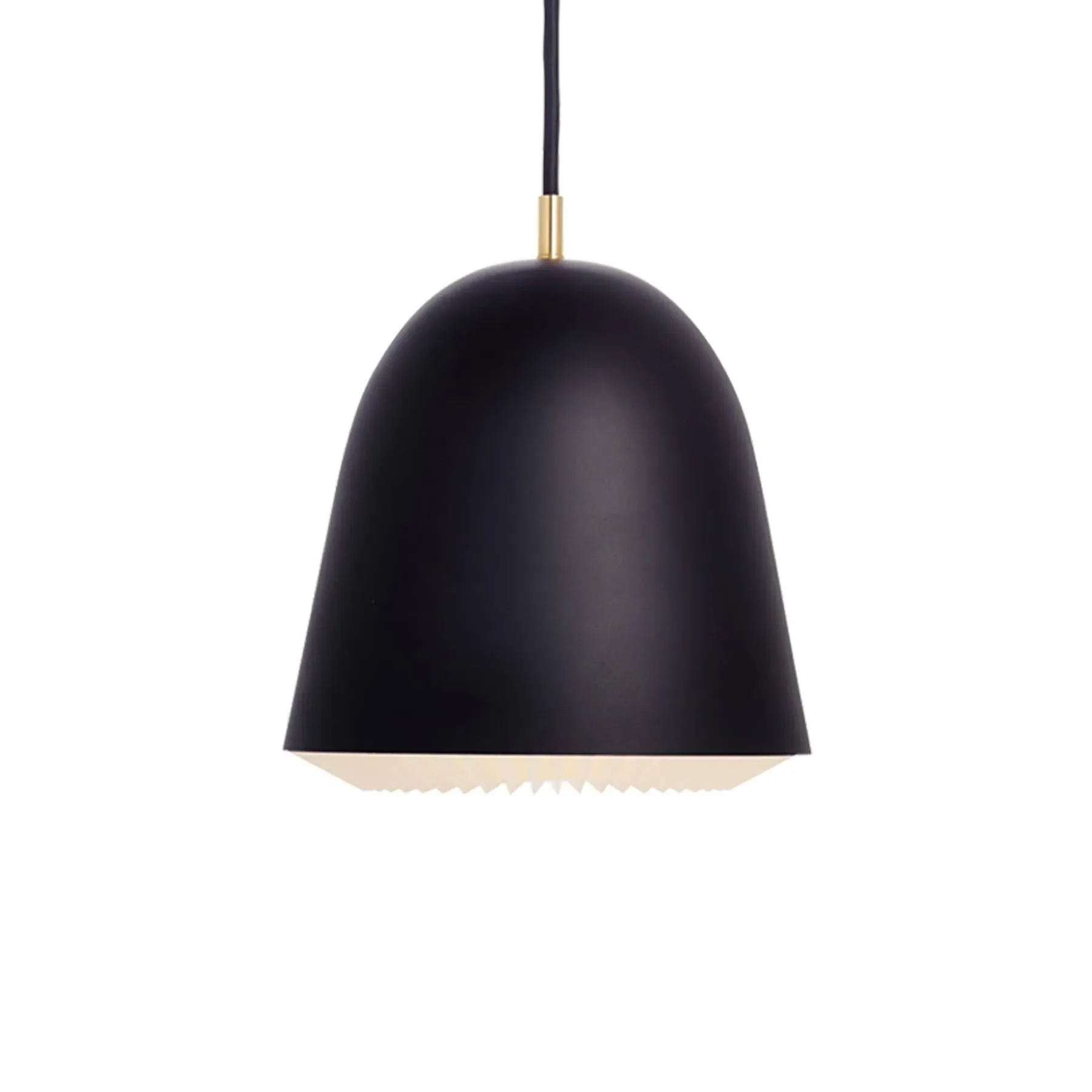 Small Pendant Light Hand-Folded - Black