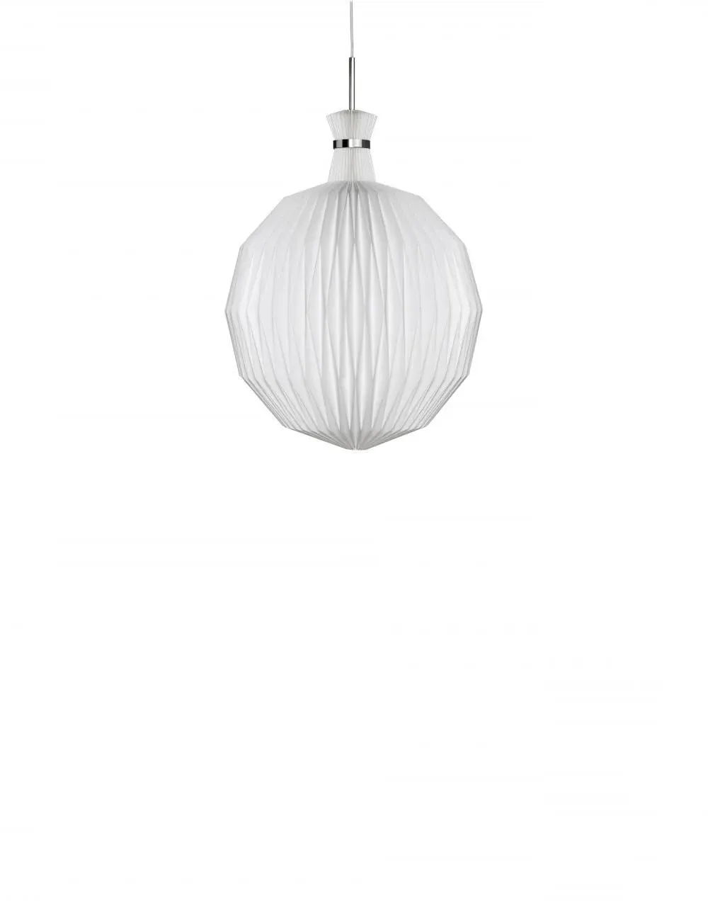 Small Pendant Light - Steel, Paper