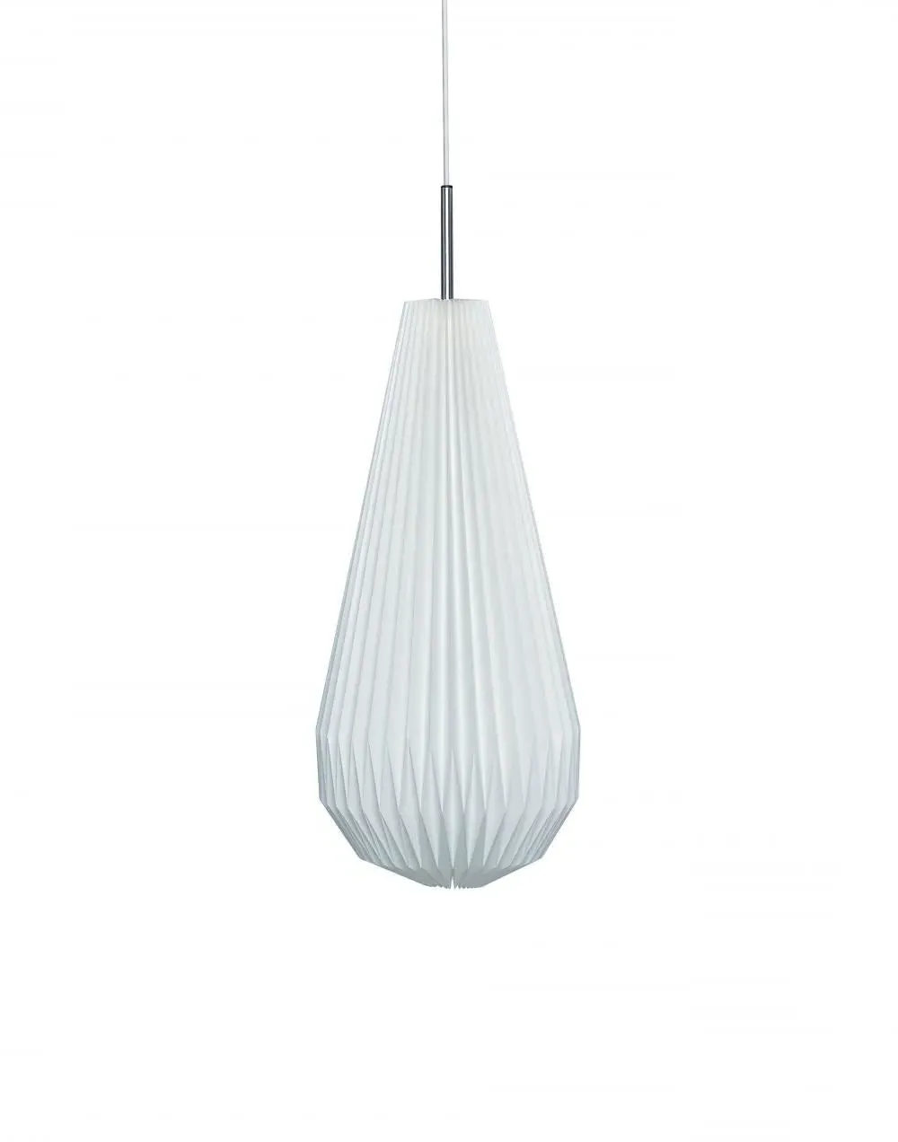 Small Round Pendant Light - Hand Pleated image