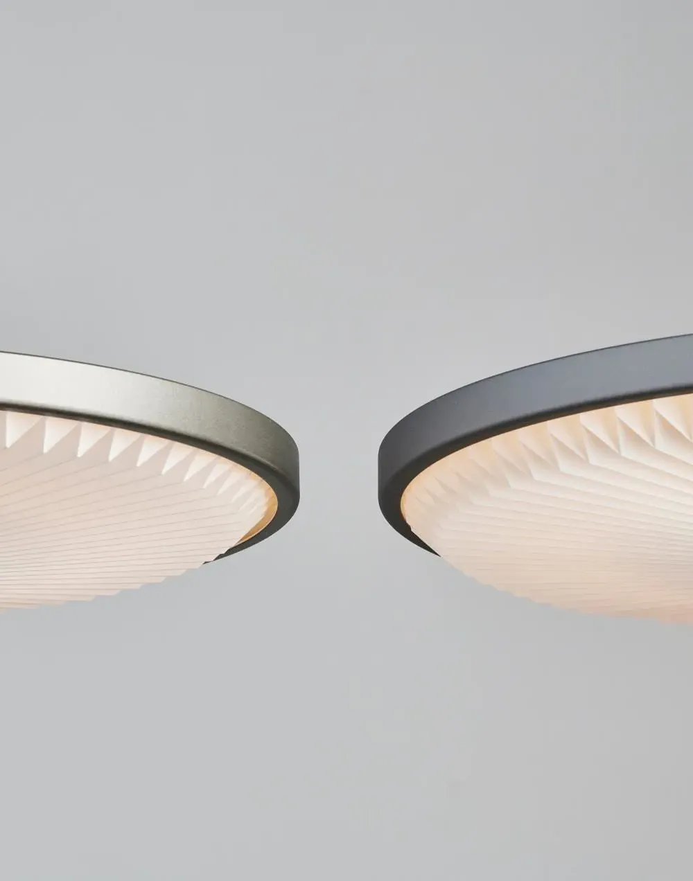 Soleil Small Pendant Light - Thunder Sky, Smoked Oak