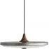 Soleil Small Pendant Light - Thunder Sky, Smoked Oak