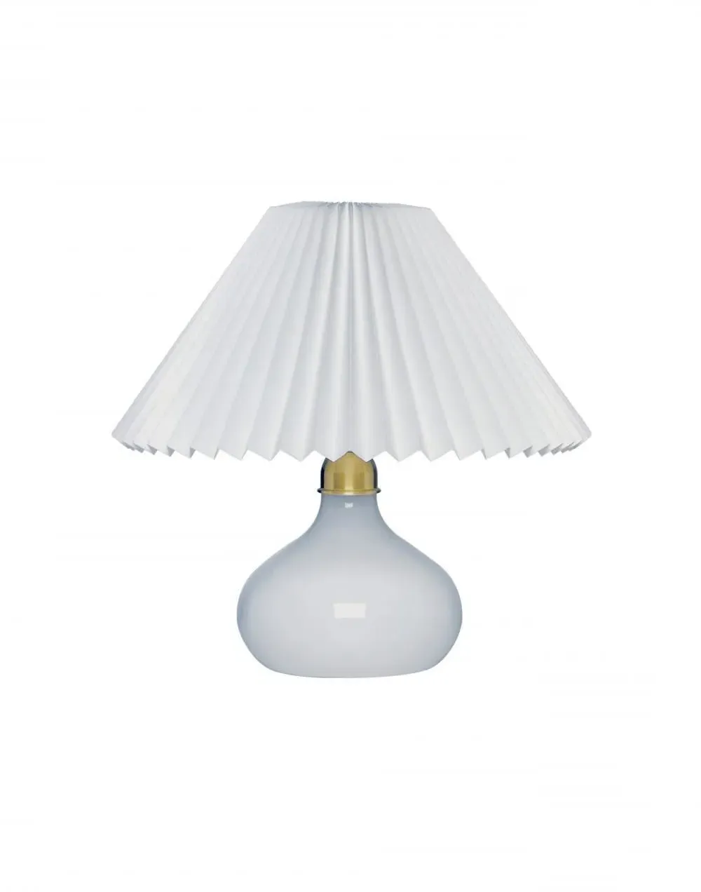 Table Lamp with Opal Shade - White, Glass image