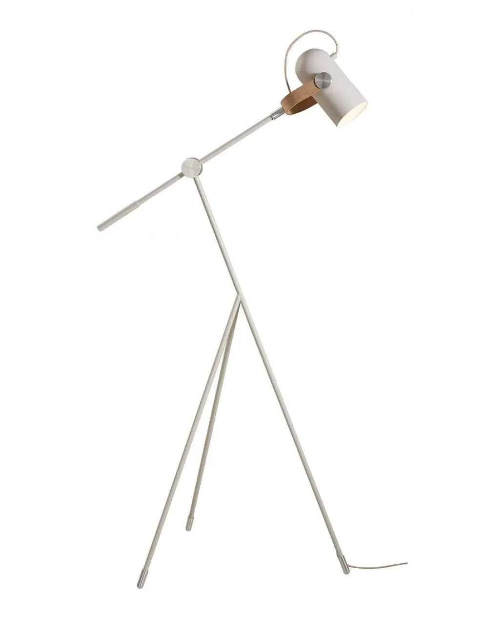 Tall Adjustable Floor Lamp - Black, Steel