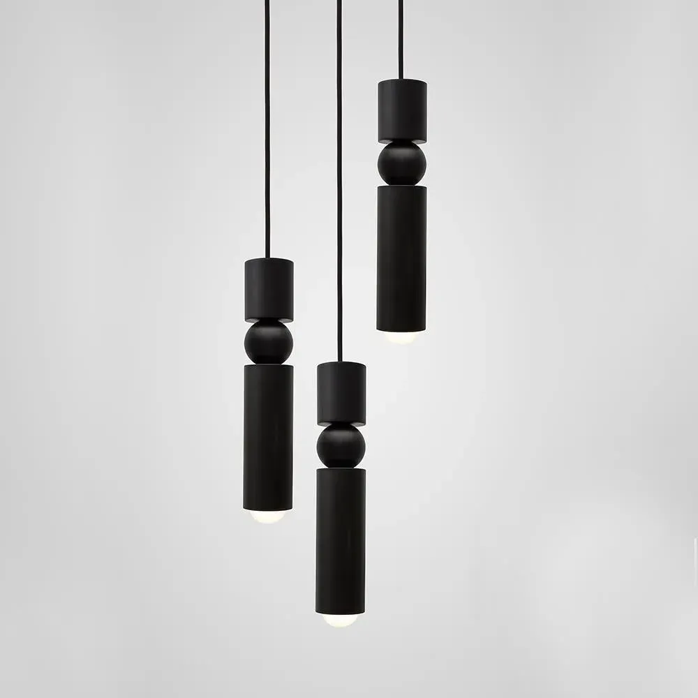 5-Light Chandelier with Pivoting Arms - Chrome