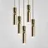 5-Piece Fulcrum Chandelier - Gold, Metal