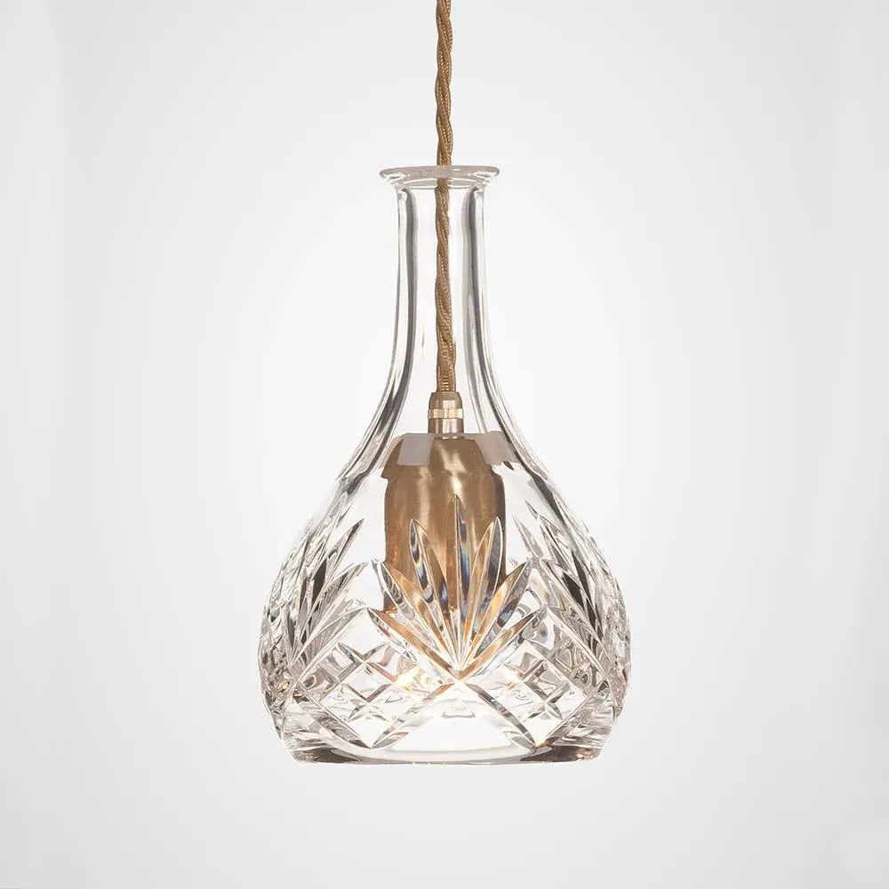 Bell Decanter Pendant Light - Crystal image