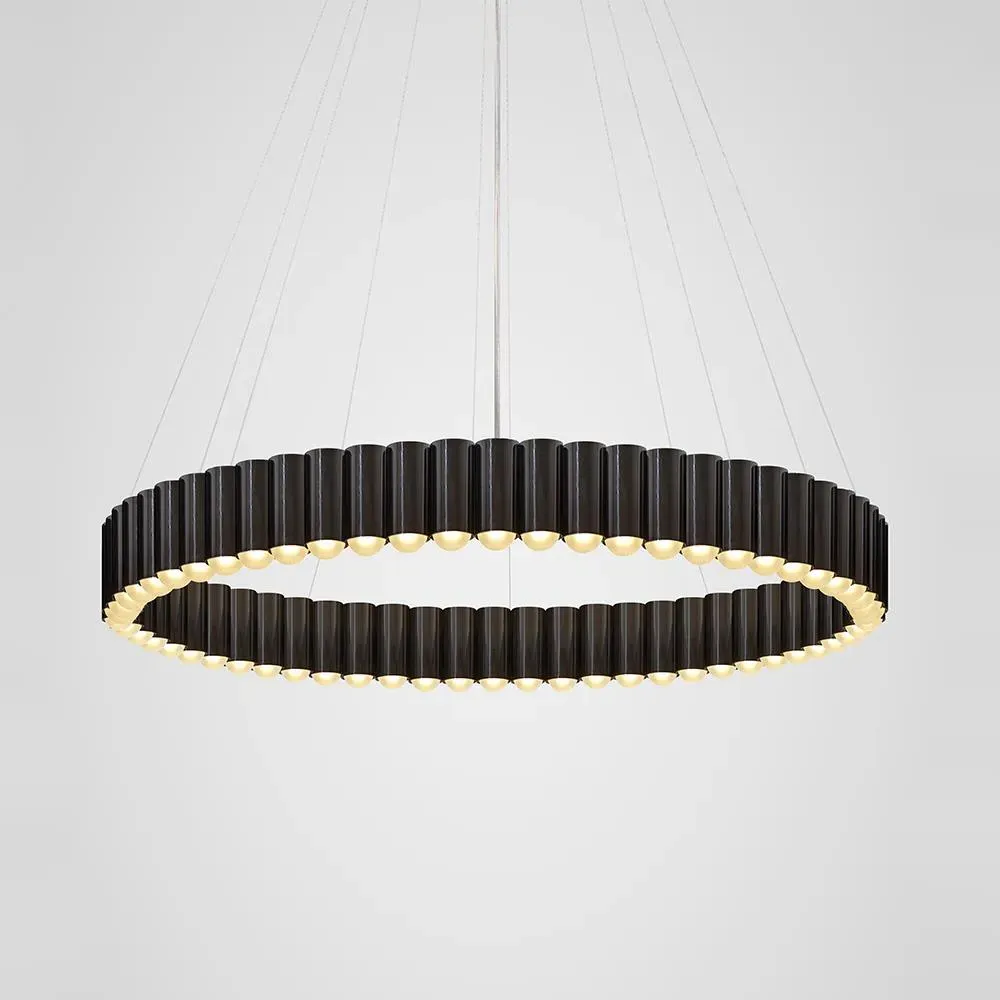 Medium Carousel Pendant Light - Gunmetal, Metal