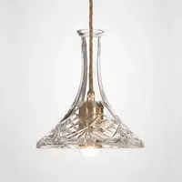 Tulip Pendant Light - Lead Crystal