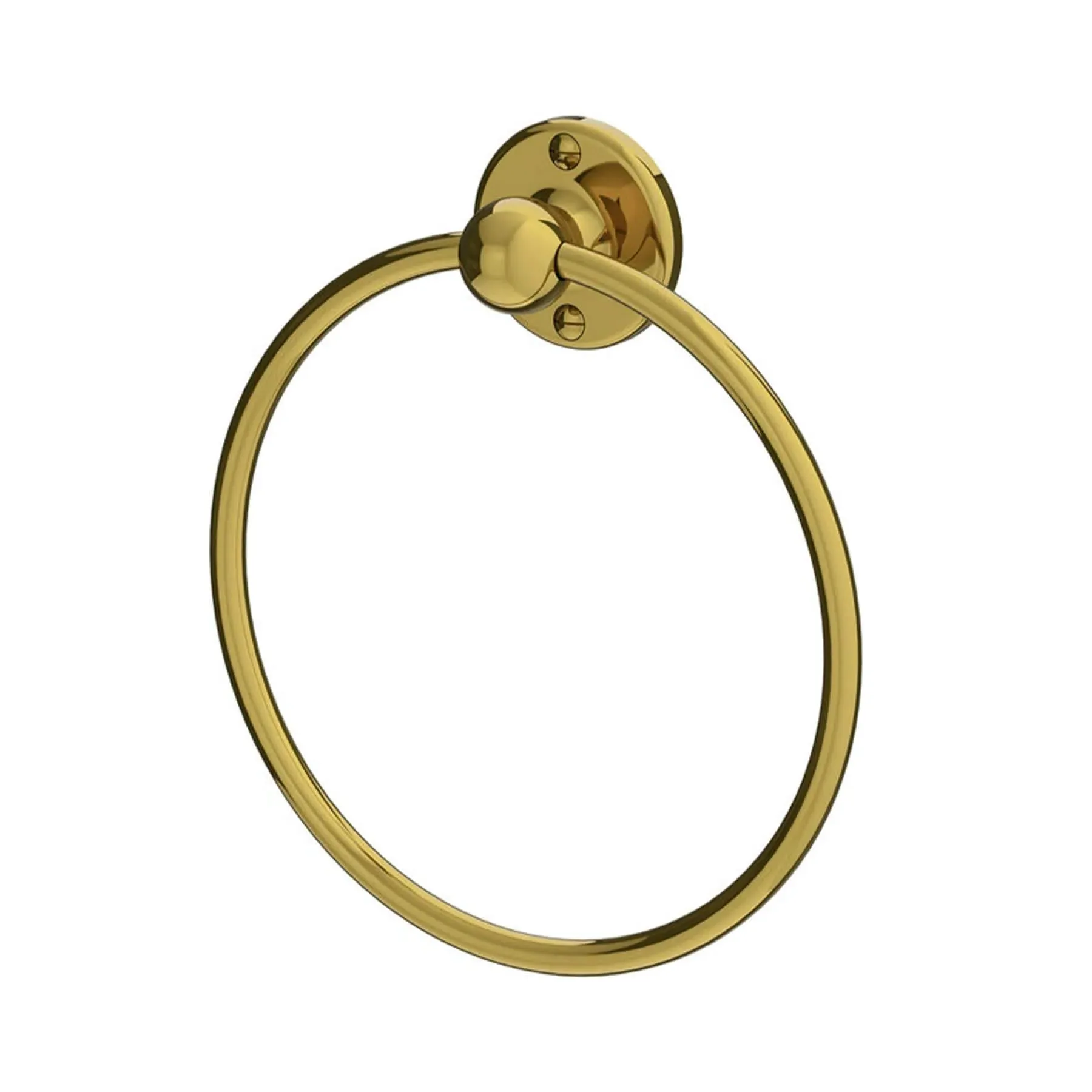 Edwardian Towel Ring - Chrome, Metal