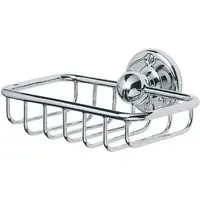 LB4934 Edwardian Wire Soap Dish - Polished Brass