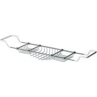 LB4940 Edwardian Over Bath Rack - Chrome