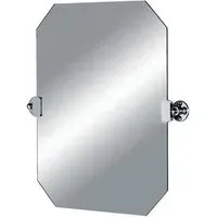 LB4946 Octagonal Mirror - Brushed Nickel