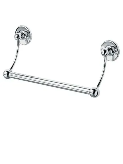 Short Towel Rail - Polished Brass, Metal
