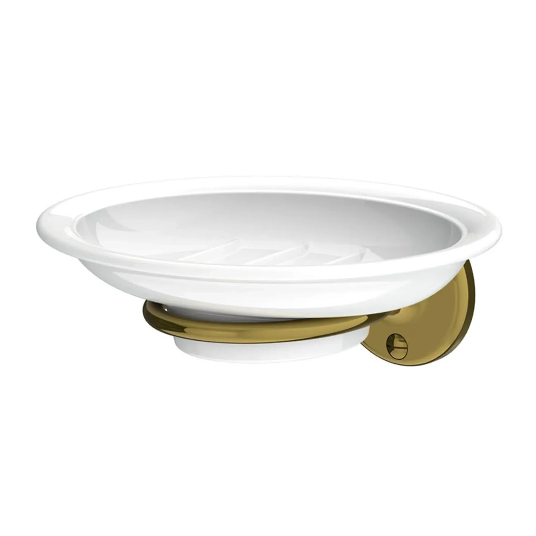 Wall Mounted Soap Dish - Gold, China