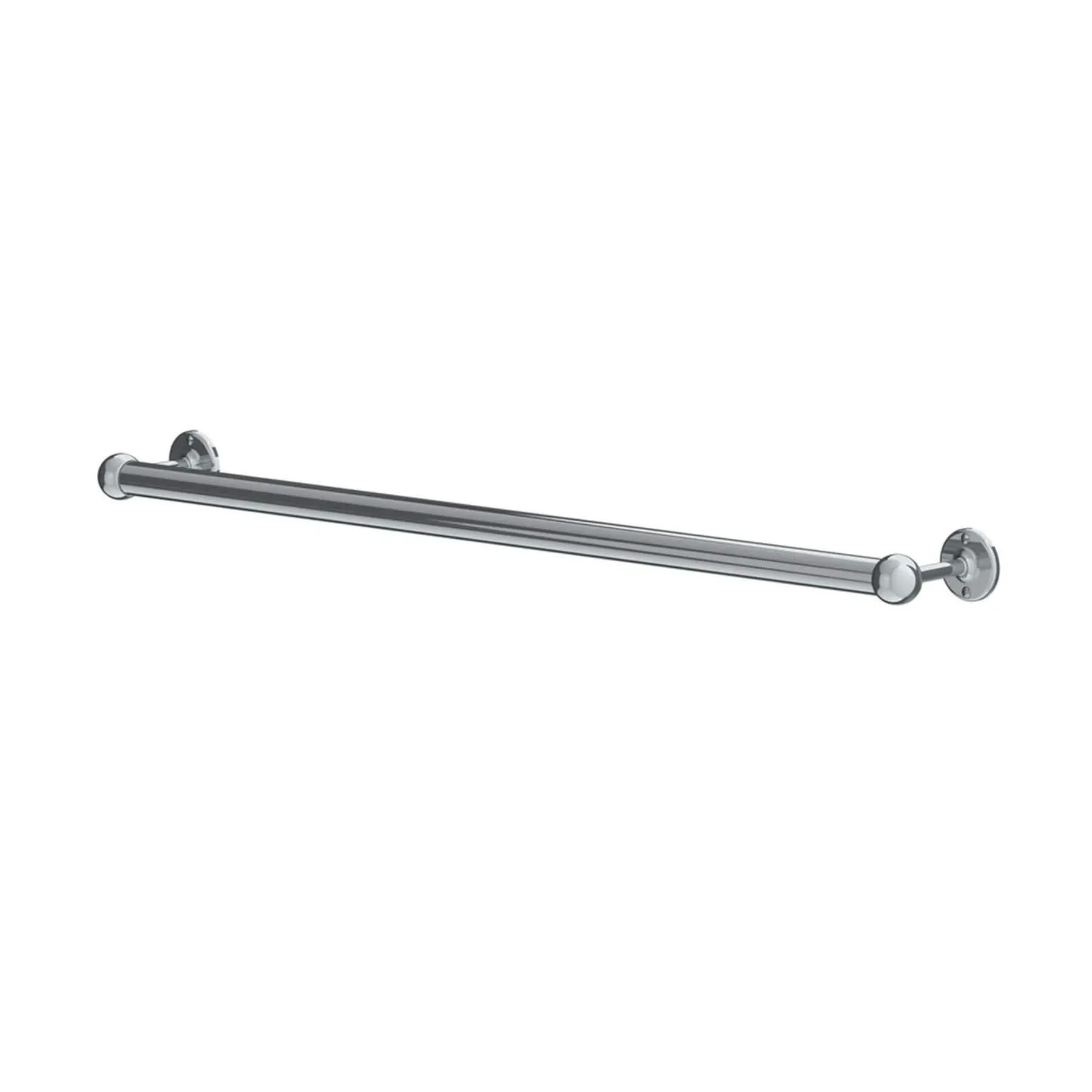 Wide Bore Towel Rail - Chrome, Metal image