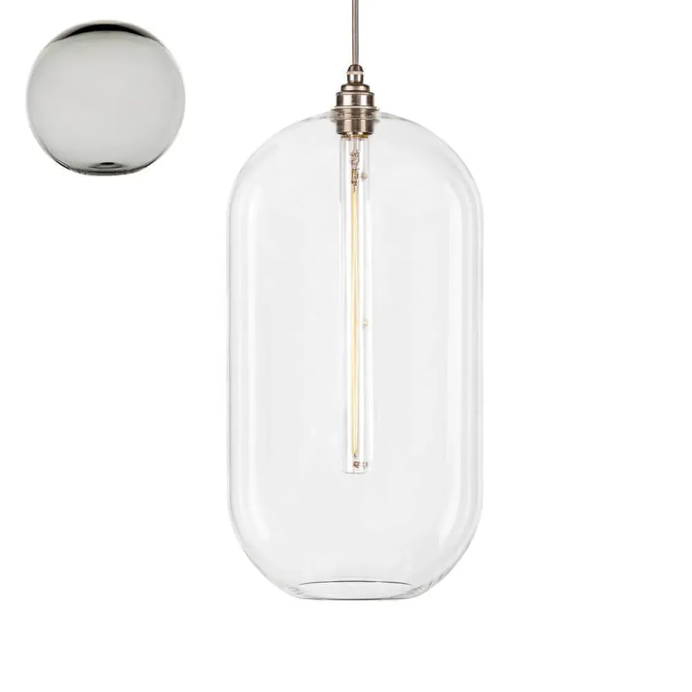 Charlton Extra Large Pendant Light - Black, Metal