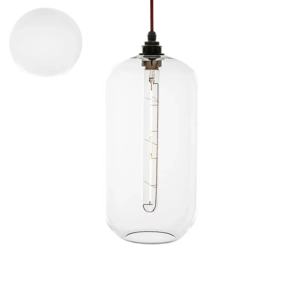 Charlton Large Pendant Light - White, Metal