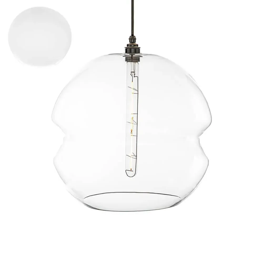 Extra Large Pendant Light - Clear, Glass