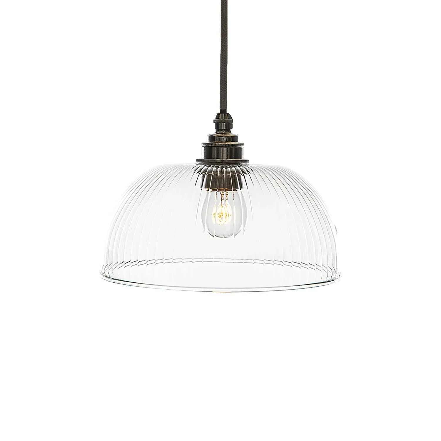 Jubilee Medium Pendant Light - Fine Ribbed image