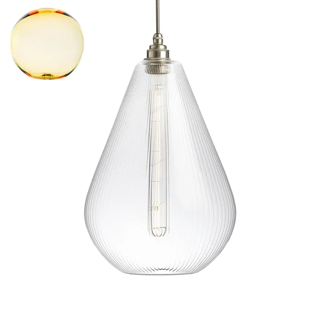 Kingston Large Pendant Light - Yellow
