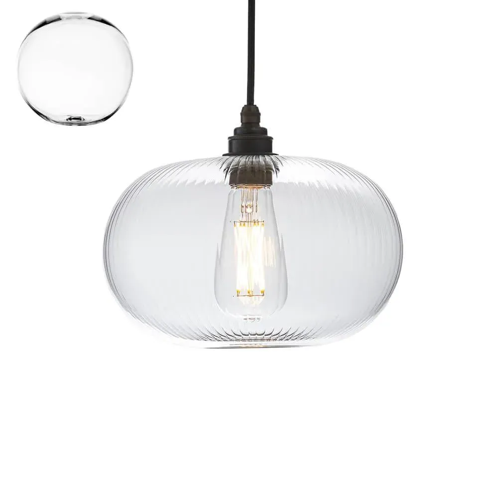 Medium Pendant Light - Clear, Glass image