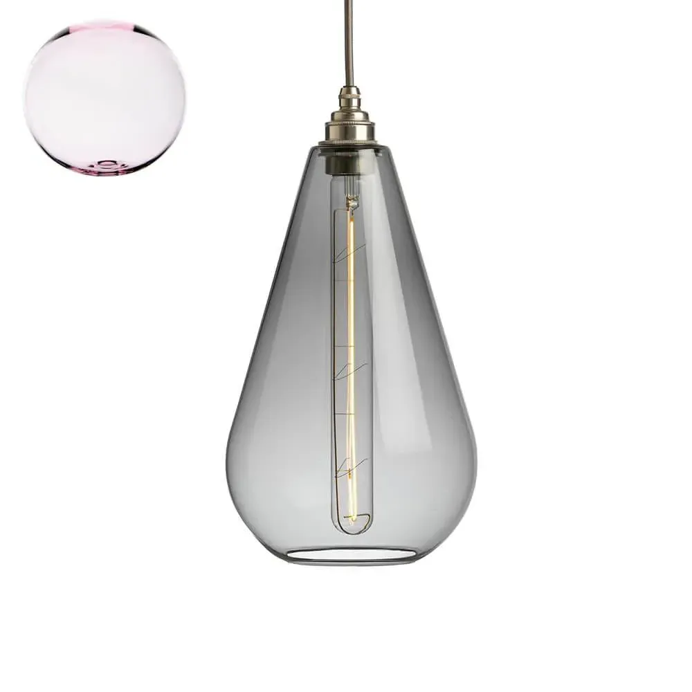 Medium Pendant Light - Pink, Metal image