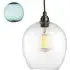 Medium Pendant Light - Teal, Glass
