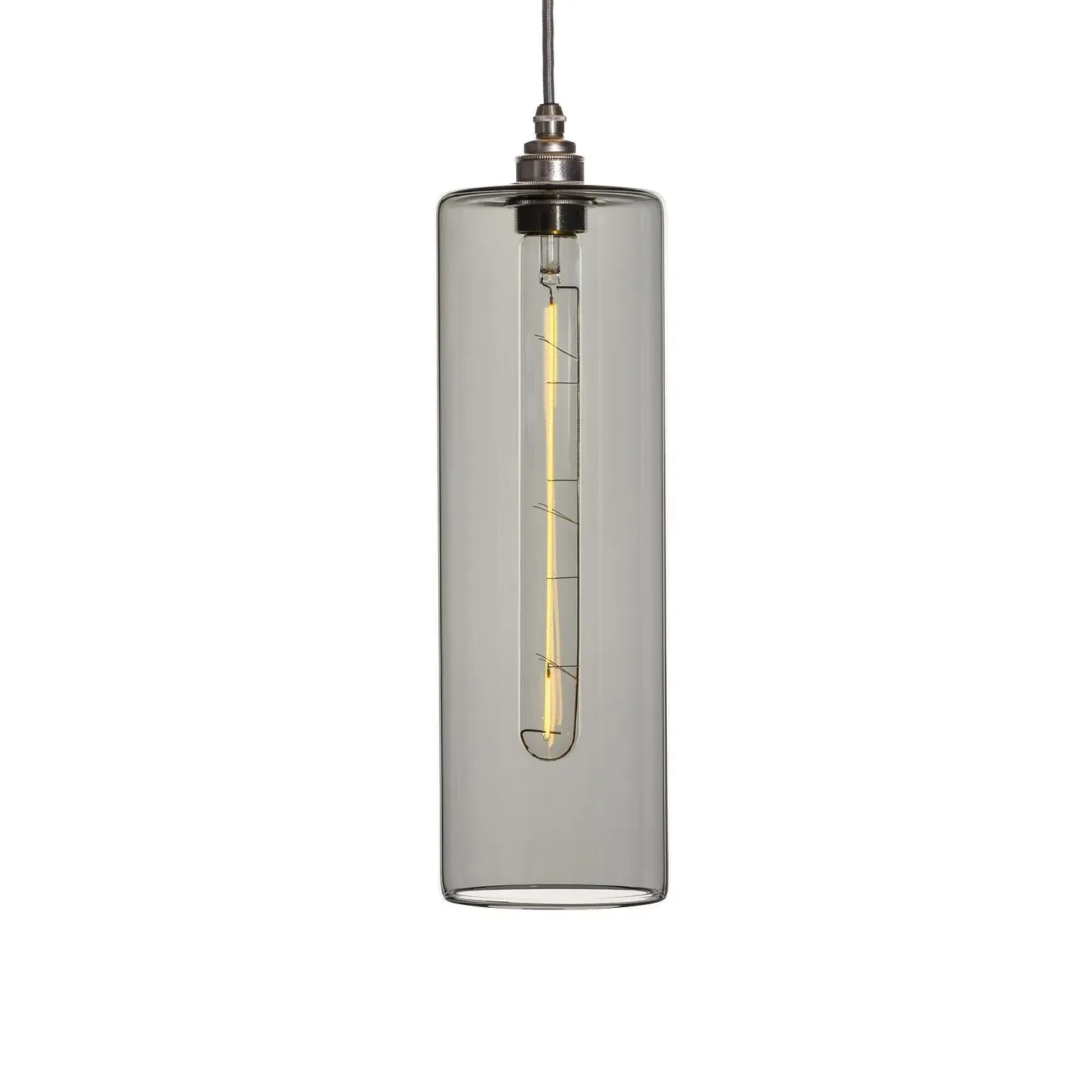 Piccadilly Medium Pendant Light - Transparent Black