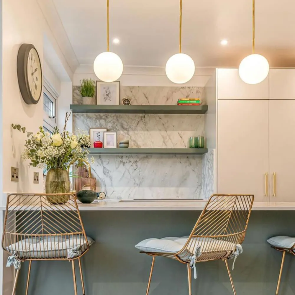 Pimlico Medium Sealed Rod Pendant Light - Opaque White