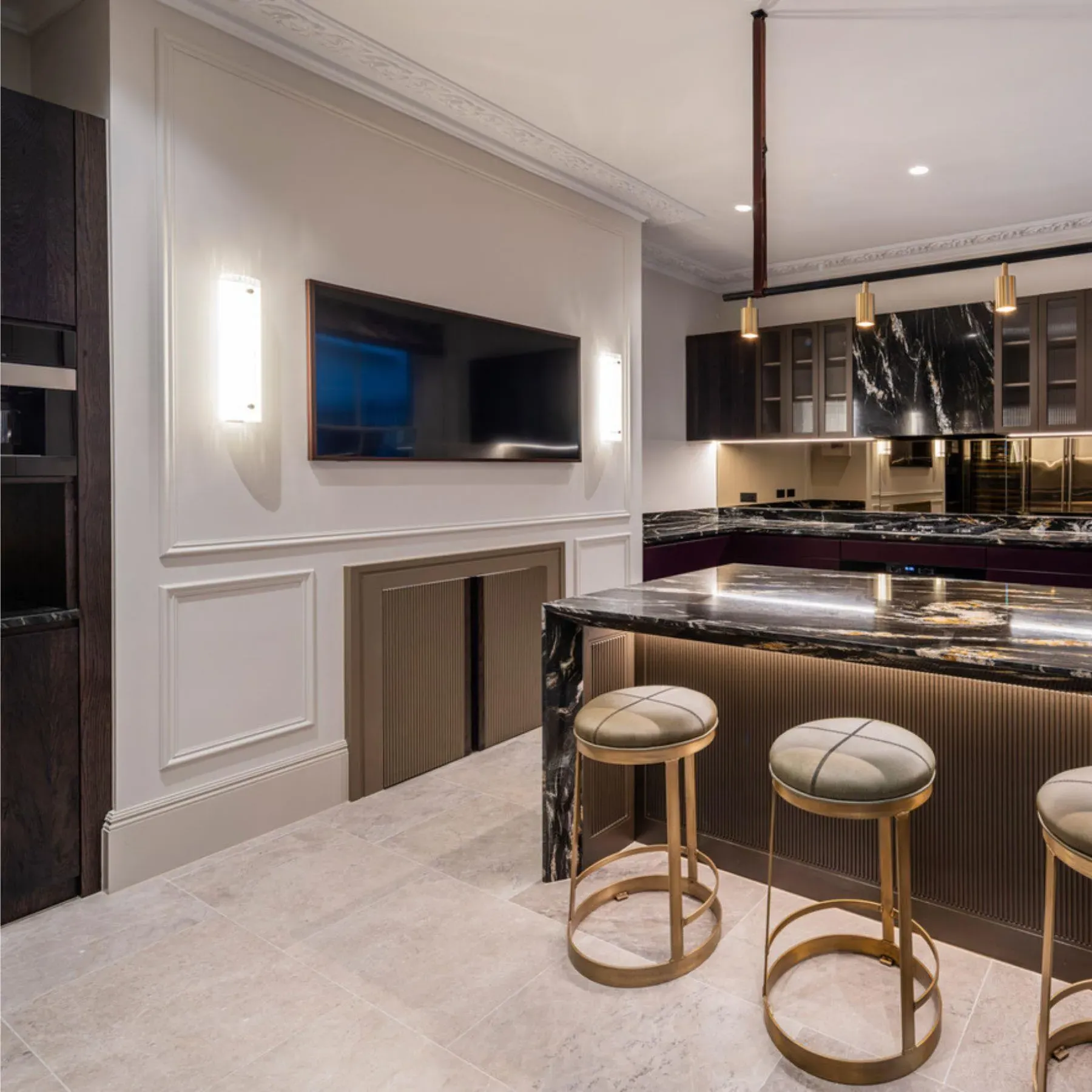 Small Pillar Light - Opaque White, Glass