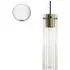 Temple Medium Pendant Light - Fine Ribbed Glass