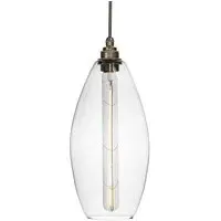 Victoria Medium Pendant Light - Clear Glass