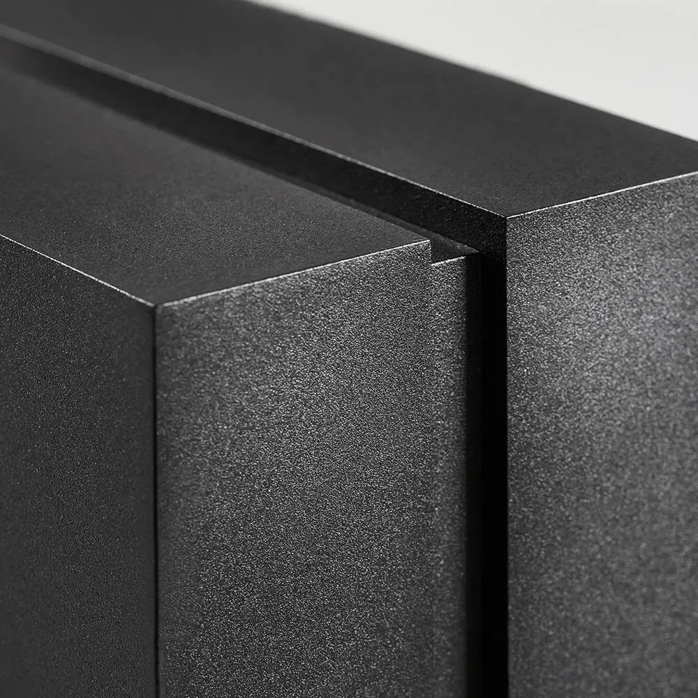 100cm Path Light - Black, Aluminium