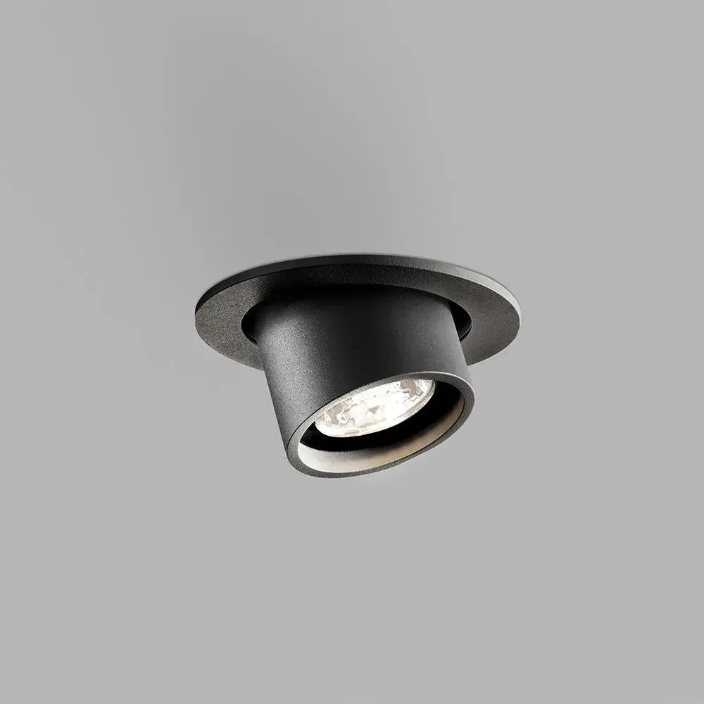 Angle Large Ceiling Light - Black