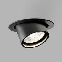Angle Large Ceiling Light - Black