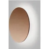 Circular Wall Light with Dimmer - Rose Gold, Aluminium