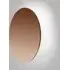 Circular Wall Light with Dimmer - Rose Gold, Aluminium